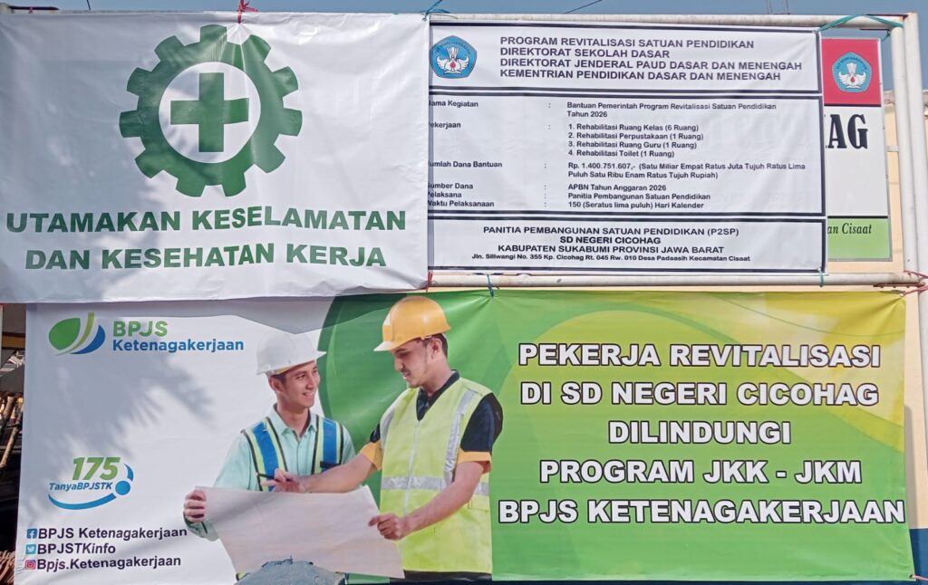 Revitalisasi SDN Cicohag 1 Sukabumi Capai Progres Positif, Wujud Kolaborasi Pemerintah dan Masyarakat untuk Pendidikan Berkualitas 1 WhatsApp Image 2026-07-15 at 10.40.16